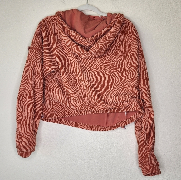 Outdoor Voices Melon Zebra Primofleece Pullover S - Picture 4 of 6